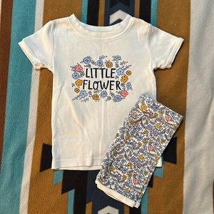 Toddler Little Flower Jammie Set